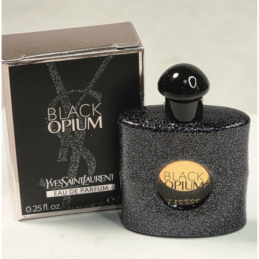 Yves Saint Laurent YSL Black Opium MINI Splash 0.25 oz/7.5 ml EDP - FREE SPRAY
